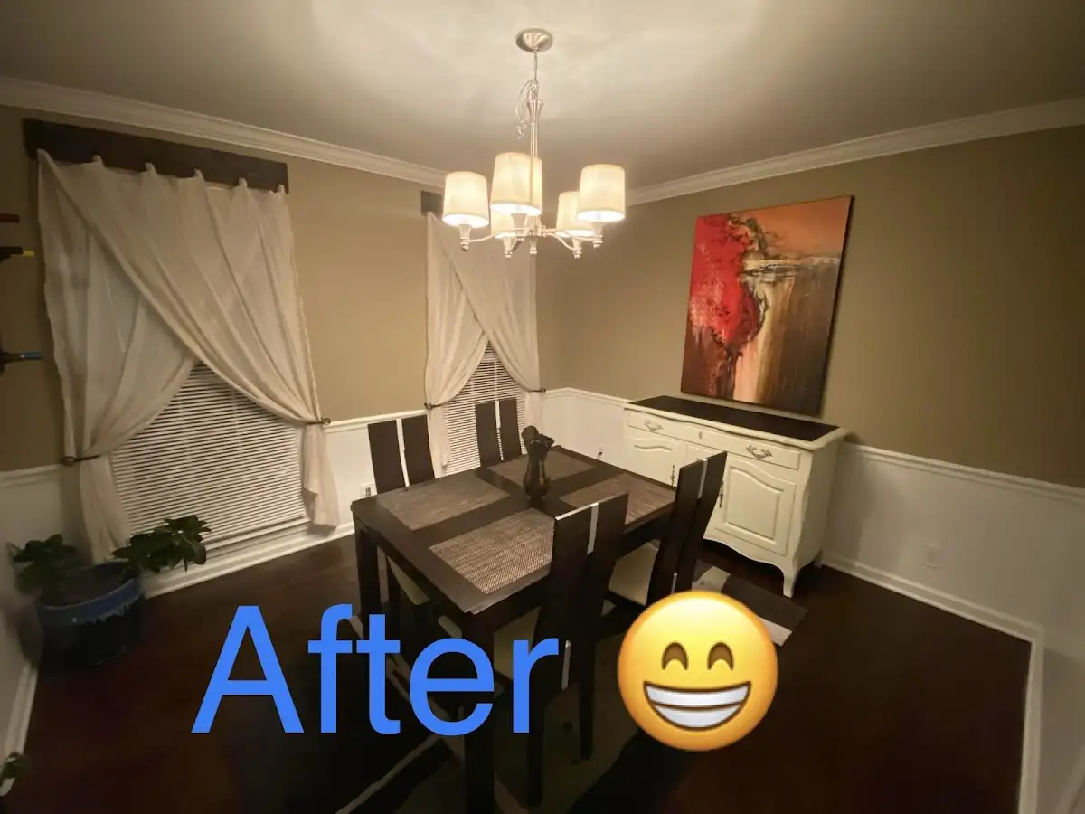 Professional dining room restoration after water damage in Clyde